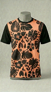 Custom Sublimated Floral Print Sports <b>T</b> <b>Shirt</b> Quick Dry <b>Polyester</b> Casual Athletic <b>T</b> <b>shirt</b> for Men - Product Image 4