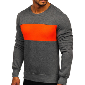 Sudaderas Personalizadas con Cuello Redondo, Talla Grande, MOQ Bajo, 100% Algodón, Transpirables y Ligeras, Sudaderas Lisas Teñidas para Hombre - Product Image 2