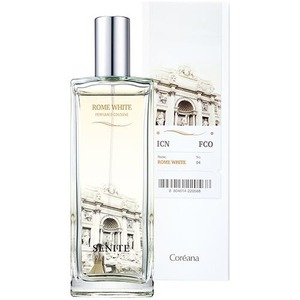 Parfum unisexe coréen Senite Roma White 100ml, fragrance florale blanche K-Beauty - Product Image 1