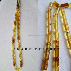 Tasbih en résine ambre transparente, 33 perles, prière islamique, misbaha, tespih, sibha, chapelet pour dhikr, zikr, namaz et culte musulman quotidien - Product Image 1