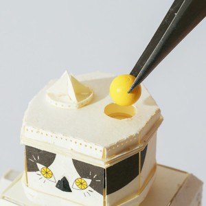 ชุดงานฝีมือกระดาษ DIY หุ่นยนต์แมวทักซิโด้สำหรับช่างฝีมือหนุ่มสาวขายดีจากโรงงาน4R - Product Image 2