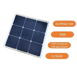 Módulo Solar Sunpower ETFE de Alta Eficiencia 30W 5V 6.00A Sunfield SFED-F30SP-2 Maxeon, Paneles de 410x410mm, Buen Precio, Disponible en Stock - Product Image 2