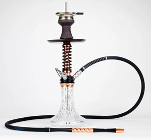 Premium <b>Clear</b> Glass Hookah For Indoor Decor Setup And Elegant Room Styling With Timeless Visual Appeal - Product Image 1