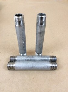 Raccords hydrauliques filetés en acier sans soudure pour fournisseur d'eau, adaptateur fileté robuste, accouplement, quincaillerie, joint de tuyauterie - Product Image 1