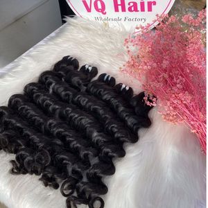 Wholesale Double Drawn Mink Raw Vietnamese Curly Remy Grade Human <b>Hair</b> Weave Bundles Virgin Human <b>Hair</b> Extensions Vendors - Product Image 3