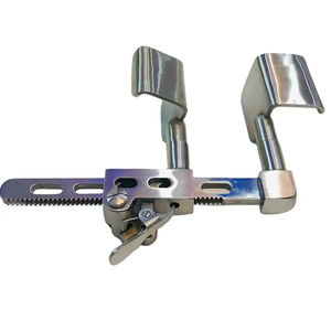 Retractor de Costillas Finochietto Manual de Acero Inoxidable Premium, Instrumento de Cirugía Torácica Autoestable con Hojas Anchas - Product Image 6