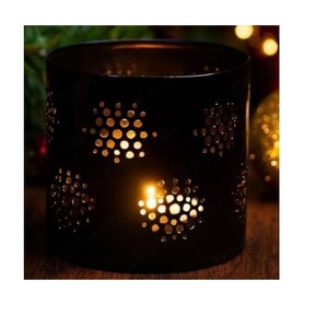 Producto Más Vendido, Accesorios de Decoración para Fiestas Navideñas, Portavelas Votivo, Diseño Moderno, Soporte Metálico para Velas - Product Image 5