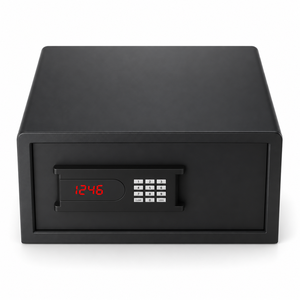 Coffre-fort d'hôtel en gros pour les distributeurs d'équipements hôteliers – Boîte de sécurité électronique noire avec finition thermolaquée - Product Image 6