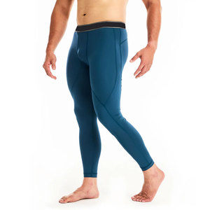 Best Supplier Top Trendy Breathable Lightweight Sports Wear Comfortable Slim Fit <b>Men</b> Professional Compression <b>Base</b> <b>Layer</b> Pants - Product Image 2