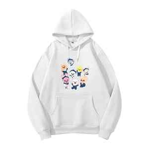 Sweat à capuche en coton brodé avec lettres KPOP Idol Stray Kids STAY, style décontracté d'hiver - Product Image 5