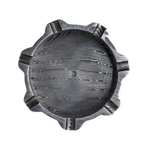 Cendrier artisanal en acier Damas à motif superposé unique, en métal, pour cigares et cigarettes, accessoire de fumage décoratif et durable - Product Image 6