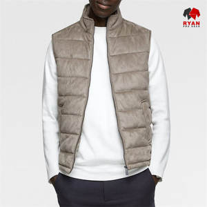 Gilet matelassé sans manches respirant et imperméable personnalisé Ryan Pro Gear pour hommes, qualité supérieure avec logo personnalisé, conception ODM - Product Image 1