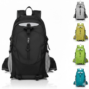 50*30*16cm <b>Simple</b> Zipper Polyester Travel Bag <b>Backpack</b> Sport Hiking Camping Lightweight Travel Storage Bag - Product Image 1