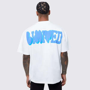 Camiseta con Estampado Puff para Parejas, Camiseta de Manga Corta con Estampado Puff 3D Personalizado para Hombre - Product Image 4