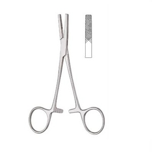 Pinces chirurgicales RSI certifiées CE pour pansements dentaires, droites et courbées, 6 pouces, en acier inoxydable - Product Image 1