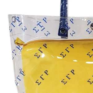 Women's Stadium Tote <b>Bag</b> <b>Clear</b> Transparent Shoulder Handbag Large Capacity Reusable Sports Event Carryall Personalized Logo - Product Image 2