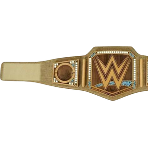 Ceinture de champion WWE Premium, ceinture de lutte dorée avec logo W emblématique, design personnalisé de haute qualité pour collectionneurs et fans - Product Image 5