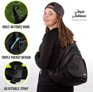Wholesale Custom Pickleball Bags Sling Bag Outdoor <b>Backpack</b> <b>Large</b> Capacity 30-40L 600D Nylon Fabric - Product Image 2