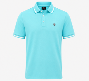 Vente en gros de coton polyester de haute qualité 100% pour chemise polo pour homme, jersey décontracté à manches courtes, respirant - Product Image 6
