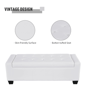 <b>Storage</b> Ottoman Stylish <b>Stool</b> with Hidden <b>Storage</b> Space - Product Image 3