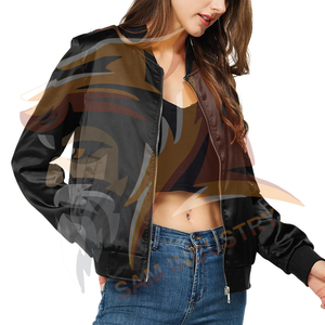 Chaqueta de Satén para Mujer, Invierno, Larga, Cortavientos, Transpirable, Ecológica, de Alta Calidad, Nuevo Estilo - Product Image 4