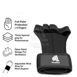 Hand Grip <b>Gloves</b> Non Slip Palm Protection For Gym Workout <b>Weight</b> <b>Training</b> Hand Grip <b>Gloves</b> - Product Image 3