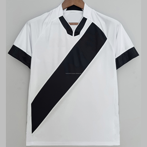 เสื้อฟุตบอลทีมแบบกำหนดเอง พิมพ์โลโก้ฟรี ดีไซน์ล่าสุด แห้งเร็ว ระบายอากาศได้ดี ผลิตจากโพลีเอสเตอร์ 100% พิมพ์ลายแบบซับลิเมชั่นเต็มตัว - Product Image 1