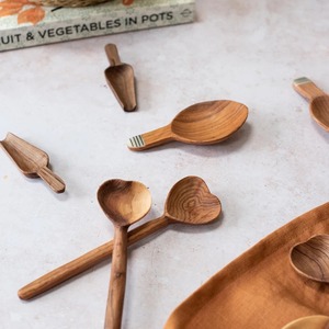 Cuchara de madera de acacia para alimentos, juego de cucharas para helado, tamaño personalizado, cuchara de sopa de madera hecha a mano, buen precio - Product Image 4