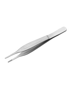 Pinzas Quirúrgicas BAFA de Acero Inoxidable con Dientes Serrados, Reutilizables, Ligeras y Duraderas, para Cejas, Set Quirúrgico - Product Image 1