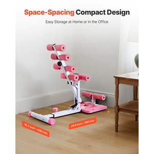 Máquina de Sentadillas Profundas Ajustable con 3 Bandas de Resistencia de Alta Resistencia, Entrenador de Ejercicios para Piernas, Glúteos y Core, Equipo de Entrenamiento para Gimnasio en Casa - Product Image 6