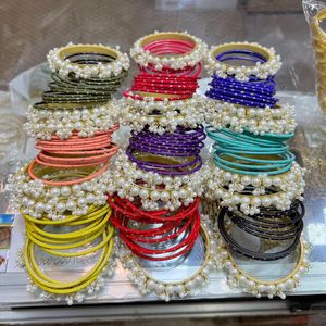 Accesorios de Moda, Encantadores Brazaletes de Vidrio Hechos a Mano para Mujer, Colores y Tamaños Personalizables, Regalo para Boda, Aniversario, Cumpleaños - Product Image 4