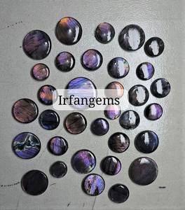 Cristal de Spectrolite de Haute Qualité, Lot en Gros, 100% Naturel, Labradorite Violette, Pierre pour la Fabrication de Bijoux, Formes et Tailles Variées, Quartz - Product Image 4