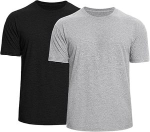 T-shirt en coton 100% imprimé en sérigraphie pour homme, manches courtes, décontracté, respirant et confortable, écologique, séchage rapide, coupe ample - Product Image 1