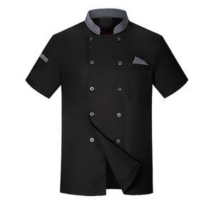 เสื้อเชฟสุดเท่สำหรับพนักงานร้านอาหารระดับไฮเอนด์ ผู้ผลิตเสื้อเชฟแบบ OEM รับผลิตตามสั่ง ผู้จัดจำหน่ายเสื้อเชฟ ชุดยูนิฟอร์มเชฟ - Product Image 1