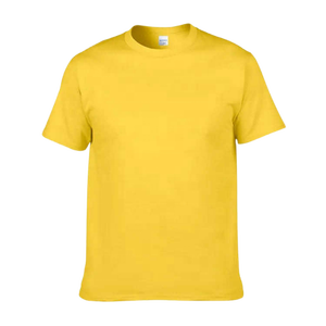 Men's <b>Black</b> Short Sleeve O-Neck Casual <b>T</b>-<b>Shirt</b> Regular Fit 100% Cotton Solid Color Jersey Knitted <b>Plain</b> Dyed 2027 - Product Image 3