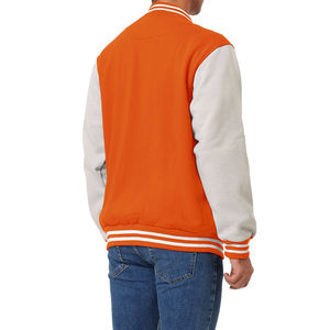 Pakistan Manufacturer Varsity <b>Jackets</b> For <b>Men</b> Button Closure Windproof Fleece College Baseball <b>jacket</b> for <b>men</b> - Product Image 3