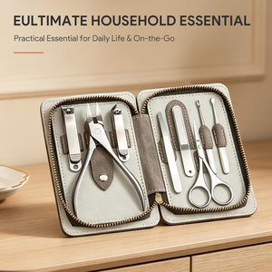 Buen Proveedor, Servicios OEM y ODM con Precio de Mayoreo, Juego de Manicura y Pedicura de Acero Inoxidable Personalizado, Nuevo y Moderno, con Bolsa - Product Image 4