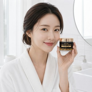 Crème au collagène Golden Glow, crème éclaircissante pour le visage, soin éclatant, soin de l'élasticité des peptides, crème pour le visage PDRN, crème pour le visage K Beauty - Product Image 5