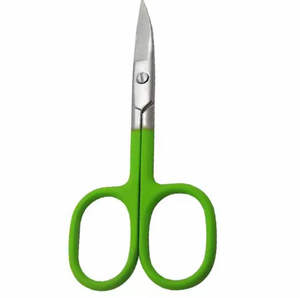 Ciseaux à cuticules professionnels en acier inoxydable, à lame courbée et tranchante, pour les soins des ongles - Product Image 2