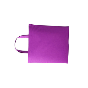 กระเป๋าผ้าแคนวาสธรรมดาแบบหูสั้น ขายส่งจำนวนมาก เป็นมิตรกับสิ่งแวดล้อม เหมาะสำหรับใส่ของช้อปปิ้ง - Product Image 6