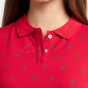 OEM <b>Women</b> Polo Shirt Premium Cotton Short Sleeve Embroidery Logo Bulk Apparel Manufacturing Supply Wholesale Bulk Supply - Product Image 4