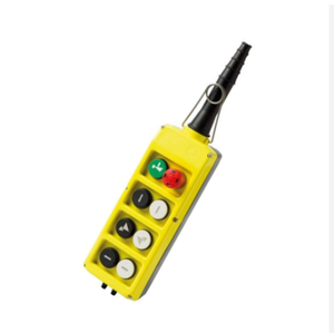 ปุ่มกดหยุดฉุกเฉินแบบกลไก CMK PLB10D4E สีเหลือง สำหรับเครน EOT แบบสองความเร็ว  IP65 380V 16A  ใช้งานได้ 50000 ครั้ง - Product Image 2
