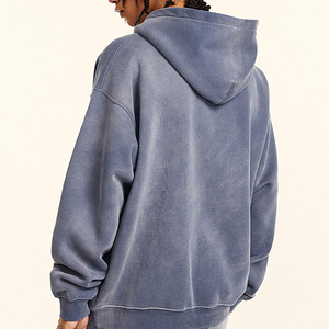 Sudadera con capucha extragrande para hombre de calidad premium, fabricada profesionalmente, para venta en línea. - Product Image 2