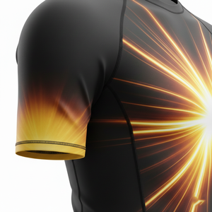 Camiseta de compresión sublimada personalizada para hombres, mujeres y niños, para entrenamiento de MMA, BJJ, Jiu Jitsu No Gi, duradera, al por mayor. - Product Image 5