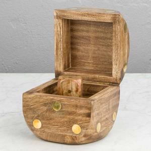 Dados de Madera Ecológicos, Objeto Decorativo, Artículos de Decoración para Oficina y Hogar, Ideas de Regalos Promocionales, Dados Personalizados Hechos a Mano - Product Image 6