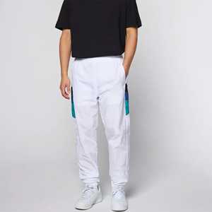 Men's <b>White</b> Color Blocking <b>Tracksuit</b> Full Sleeve Sporty Zipper Closure Breathable Lightweight Polyester Spring Wear - Product Image 2