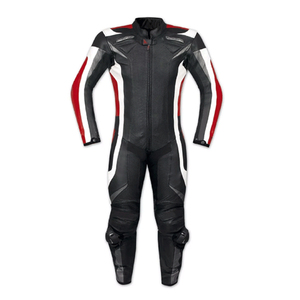 Combinaison de moto en cuir respirante et imperméable, équipement de protection pour la course, fabrication OEM - Product Image 2