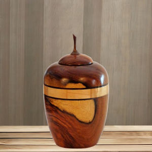 Keepsake Memorial <b>Funeral</b> <b>Funeral</b> <b>Supplies</b> Keepsake Memorial Ashes Wooden Cremation Urns Human Ashes Storage Cremation Urns - Product Image 1