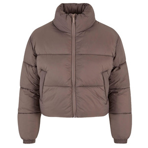 Chaqueta Acolchada Negra de Alta Calidad para Mujer, Estilo Nuevo, Personalizada de Fábrica, Invierno, Exterior, Impermeable, Cierre de Cremallera - Product Image 5