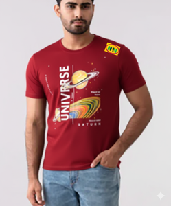 เสื้อยืดคุณภาพสูง 100% ผ้าฝ้ายสำหรับผู้ชาย พร้อมโลโก้พิมพ์ลายตามสั่ง เสื้อยืดผู้ชายไซส์ใหญ่พิเศษ ยูนิเซ็กซ์ - Product Image 1